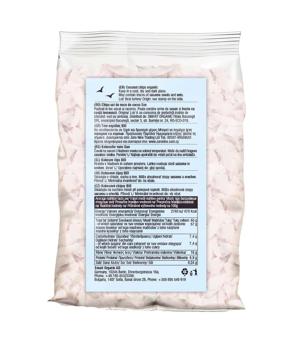 Dragon Bio Coconut Chips 150g