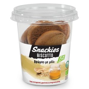 Biovlastos Bio Snackies Biscuits Oat & Honey 110g
