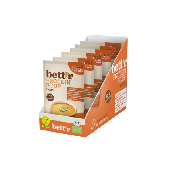 Bettr Bio Protein Soup With Red Lentils 30g