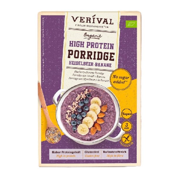 Verival Bio Protein Por. Blueberry & Banana 350g